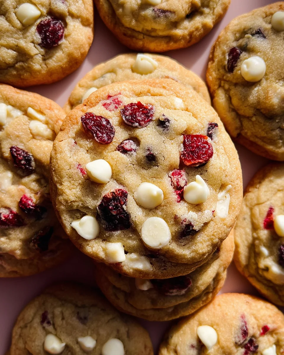 Soft-Baked White Chocolate Cranberry Cookies 26 Soft-Baked White Chocolate Cranberry Cookies