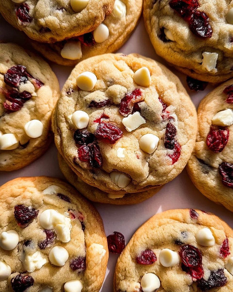 Soft-Baked White Chocolate Cranberry Cookies 22 Soft-Baked
