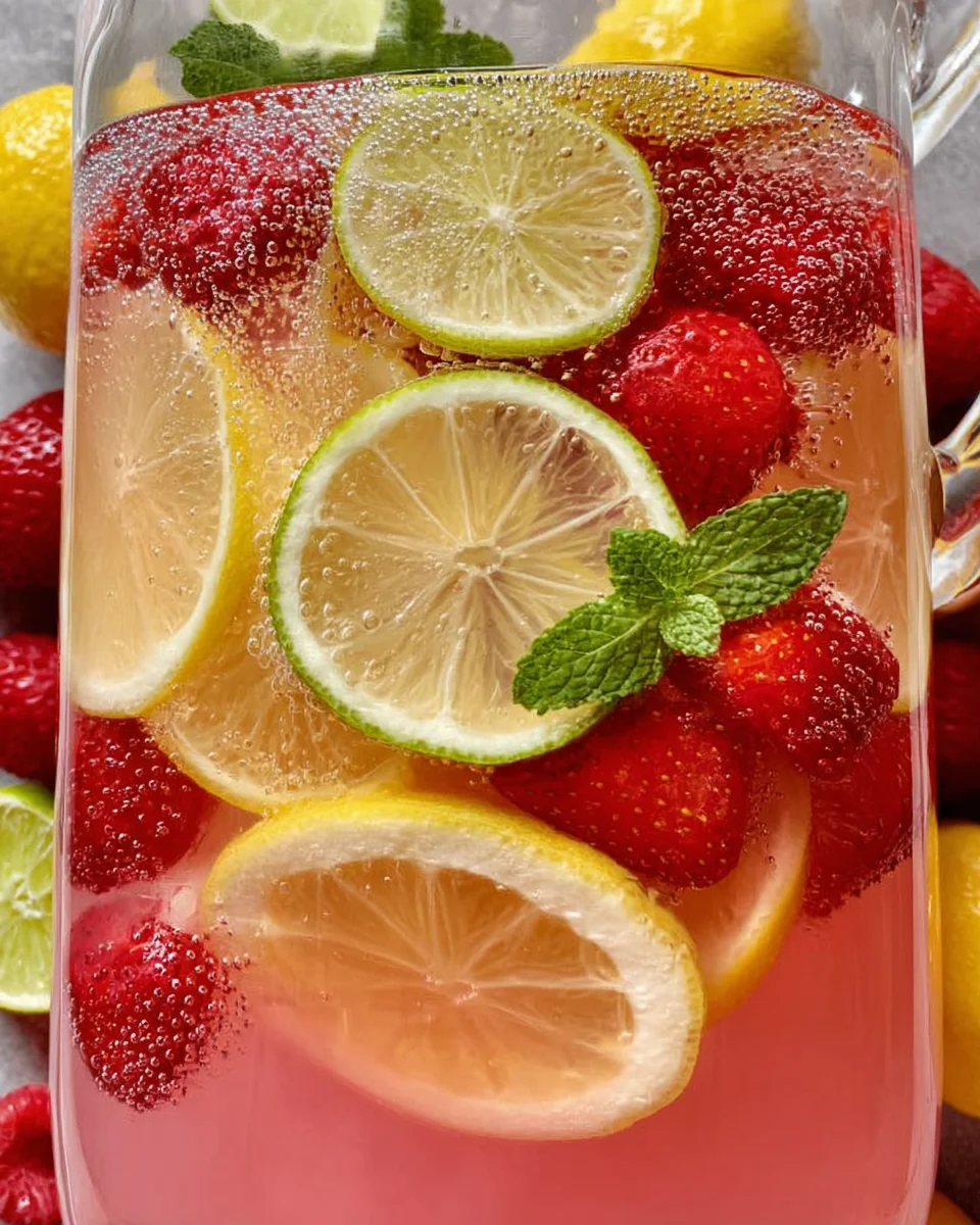 Sparkling Lemonade Punch Recipe