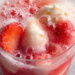 Sparkling Strawberry Float
