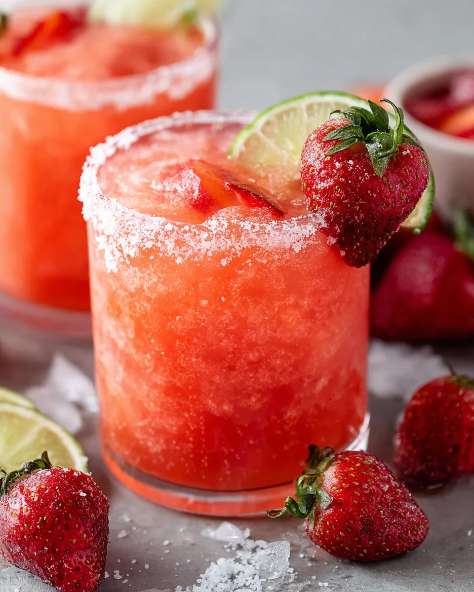 Strawberry Margarita 17 Strawberry
