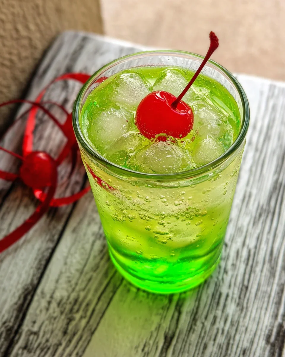 The Grinch Cocktail 13 The