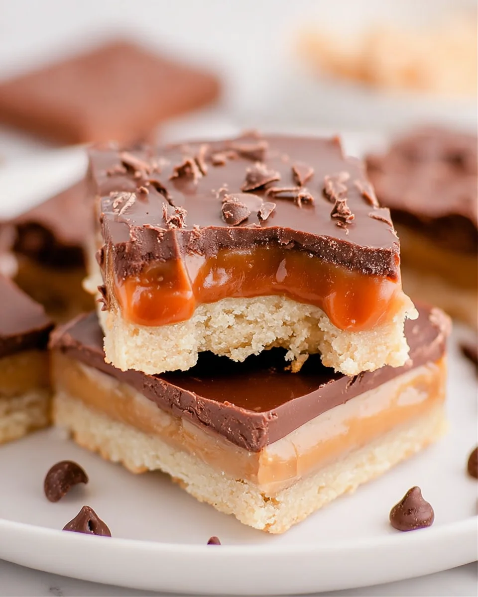 Twix Cookie Bars